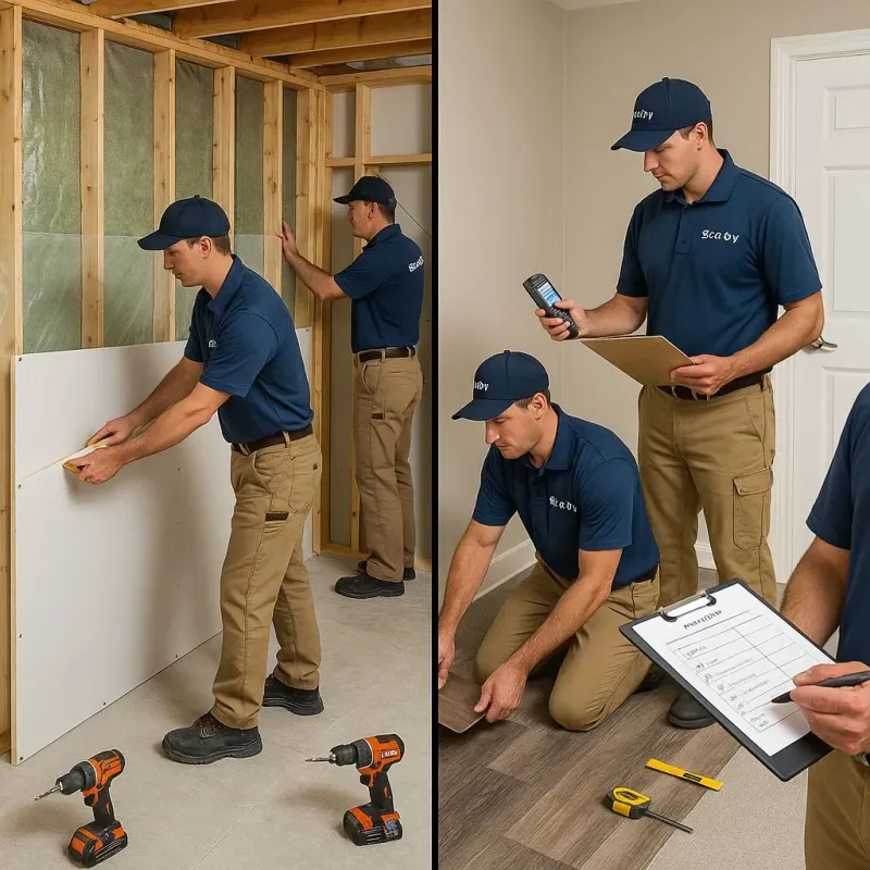Repairs and Reconstruction process in Frisco, TX